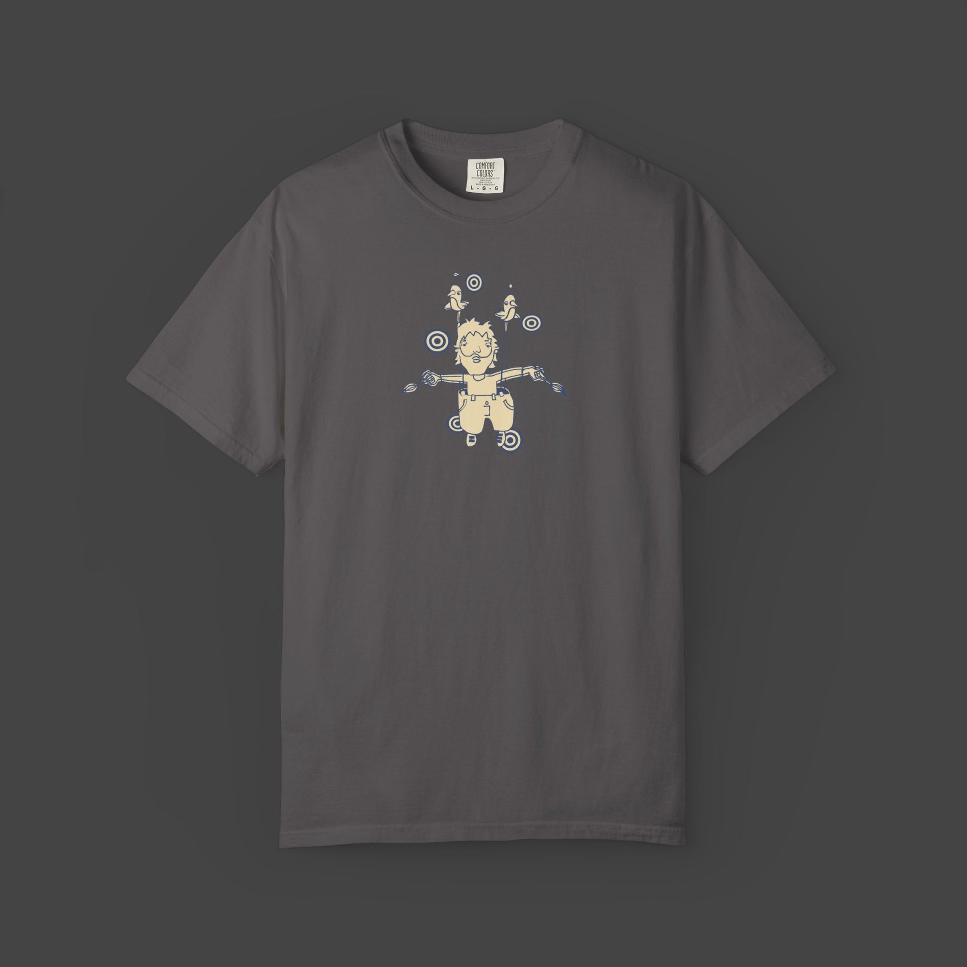 The Day I Learned to Fly by Jarrod Eastman is a surreal, inspirational, and funny unisex T-shirt Featuring playful art.