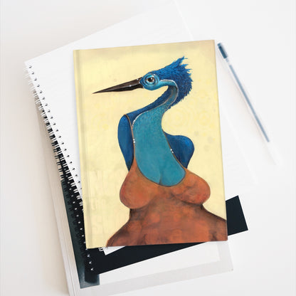 The It fits you like your skin Whimsical Bird Art Journal by Printify features delightful bird art, making it a unique, eco-friendly gift for artists, writers, and nature lovers seeking a creative and special notebook.